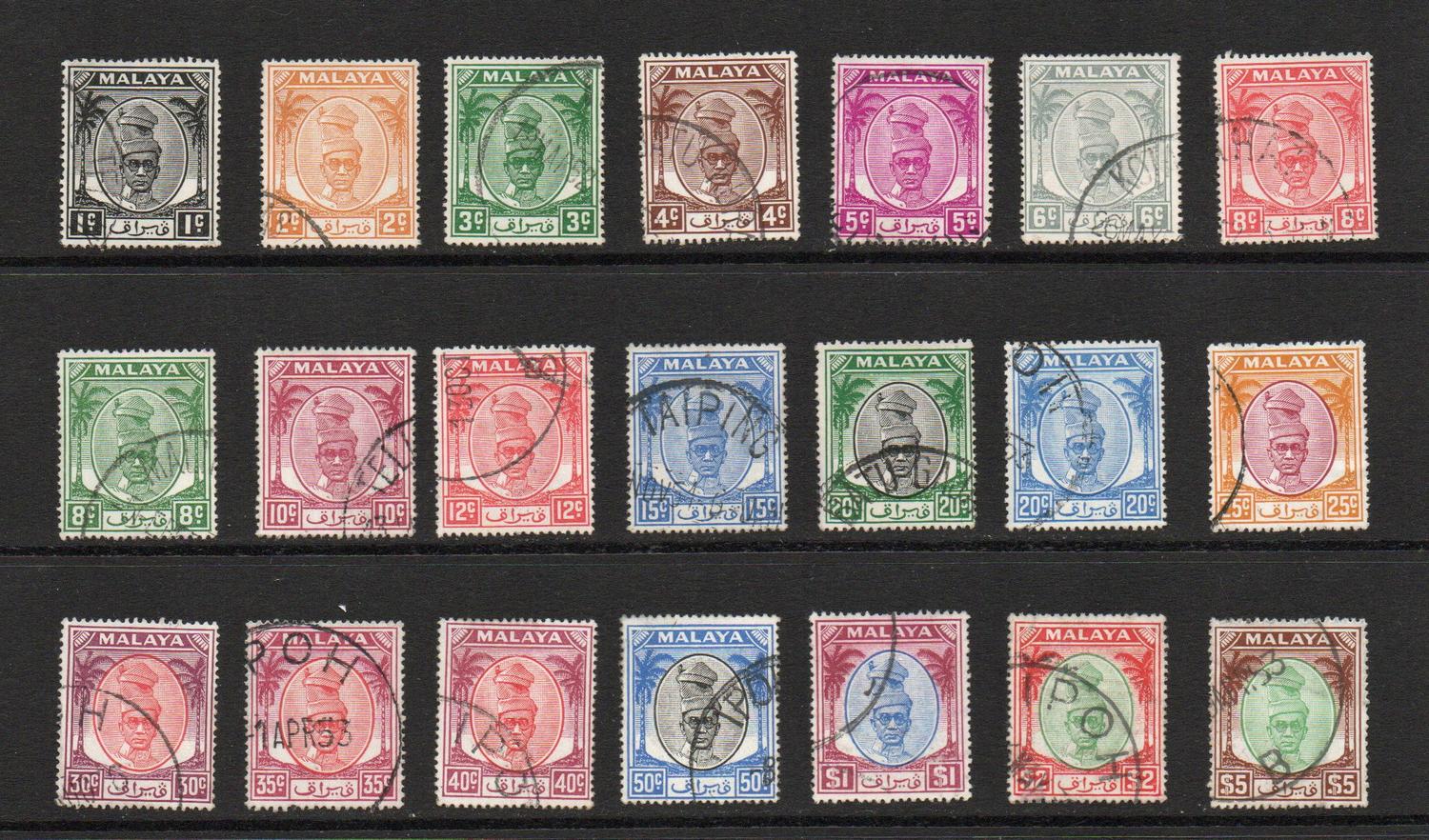 MALAYA PERAK SG 128-48