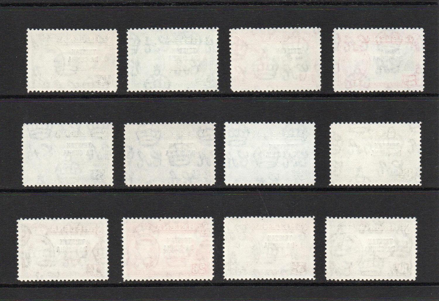 TRISTAN DA CUNHA SG 1-12 MNH