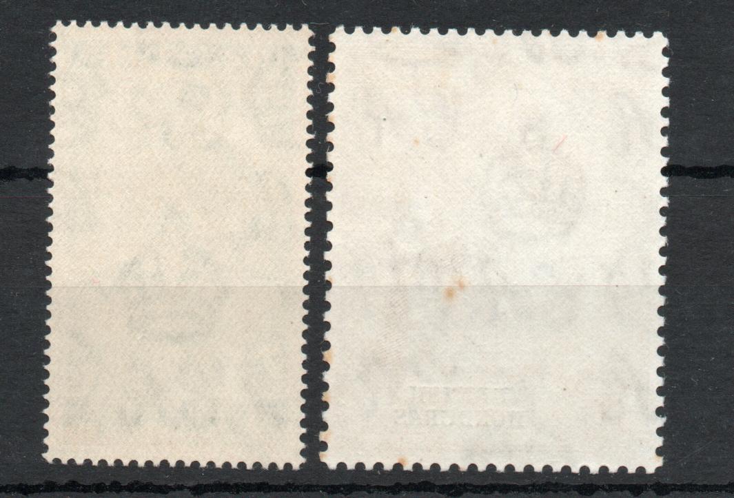 BRITISH HONDURAS SG 164-5 GVI ROYAL SILVER WEDDING PAIR MNH