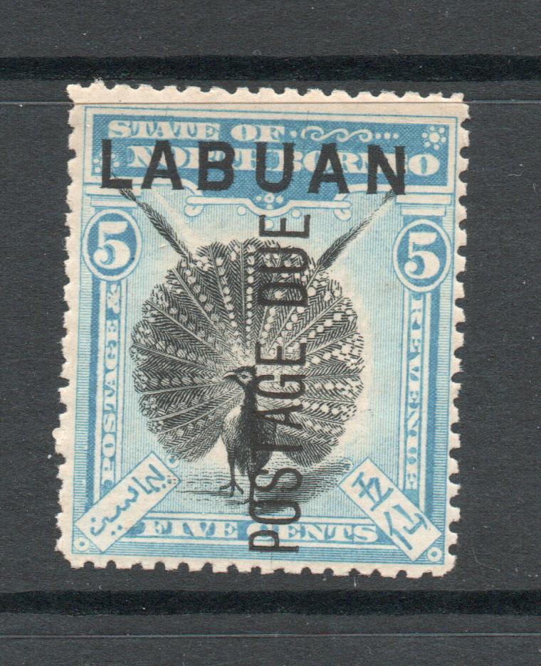 NORTH BORNEO LABUAN SG D4 POSTAGE DUE MNH