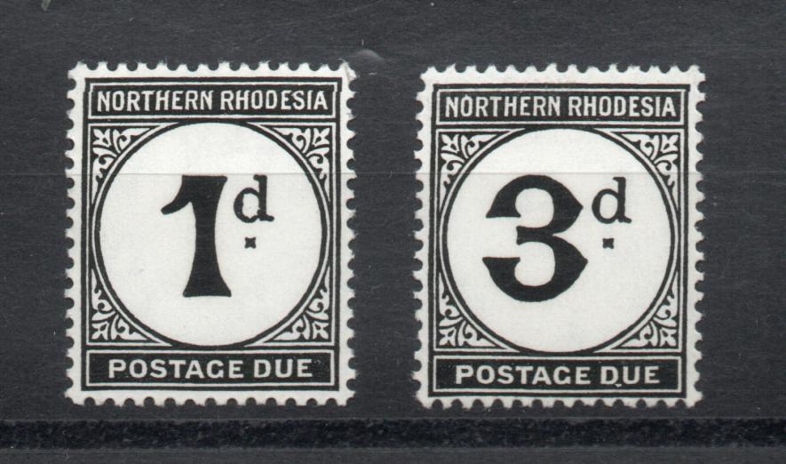 NORTHERN RHODESIA SG D1a-3a 