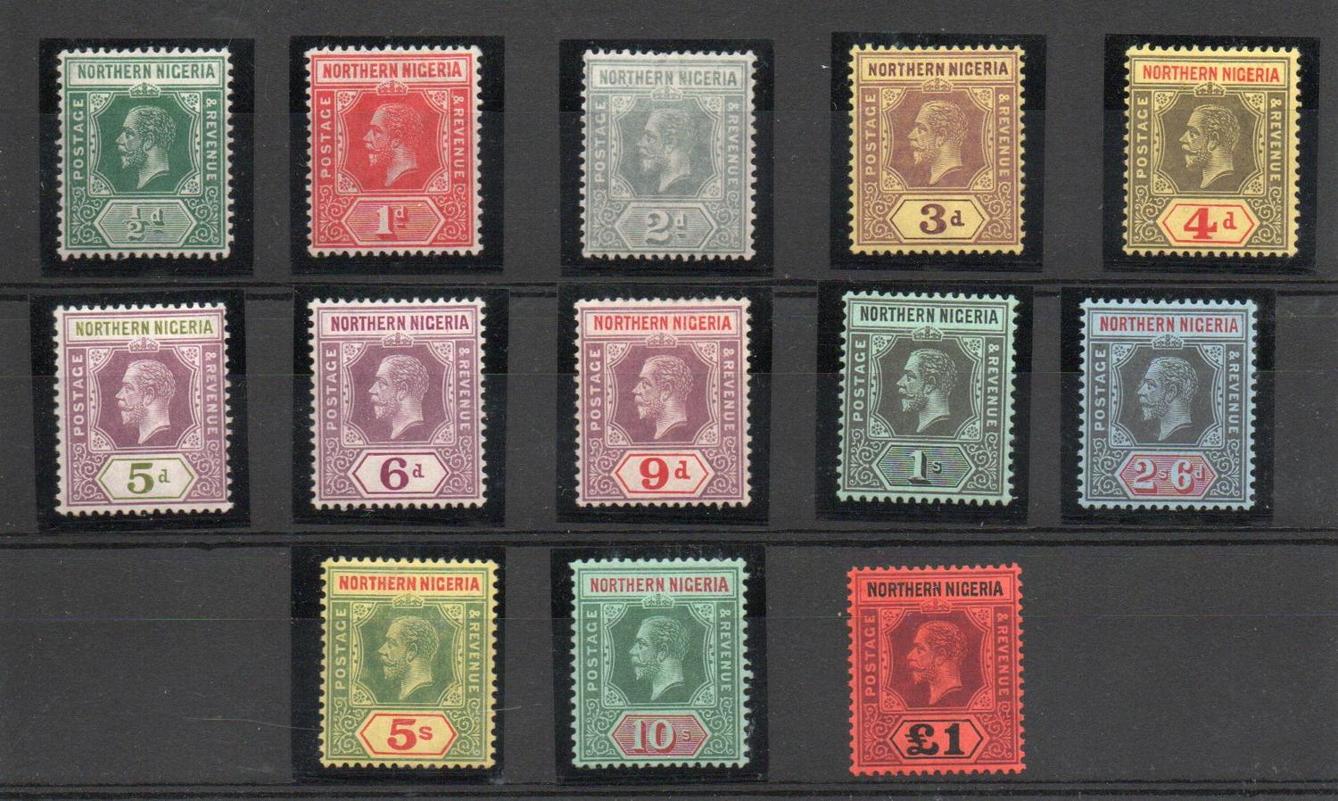 NORTHERN NIGERIA GV DEFINITIVE SET M/M