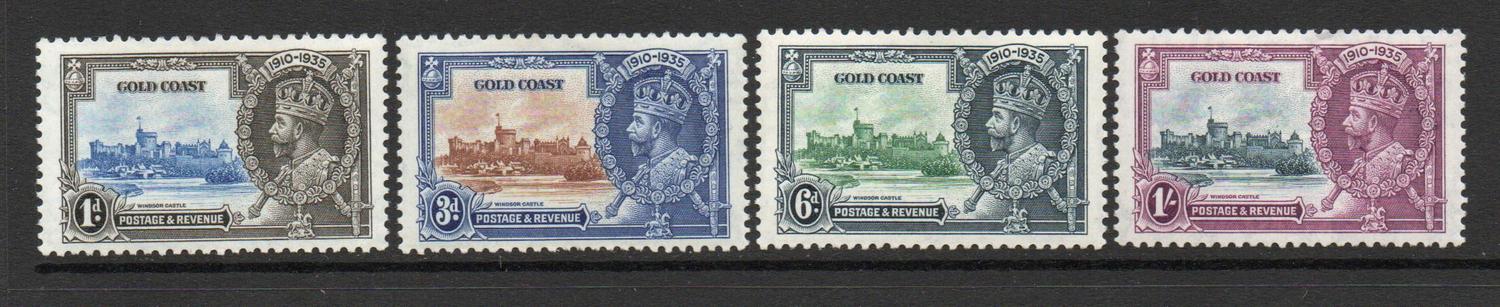 GOLD COAST SG 113-6 GV SILVER JUBILEE M/M