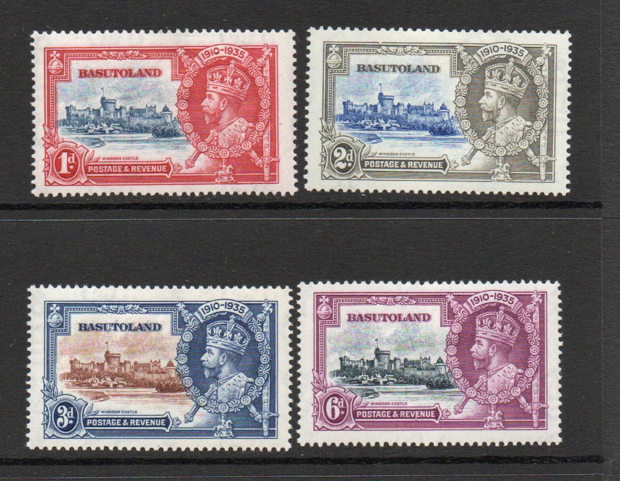 BASUTOLAND SG 11-14 GV SILVER JUBILEE M/M