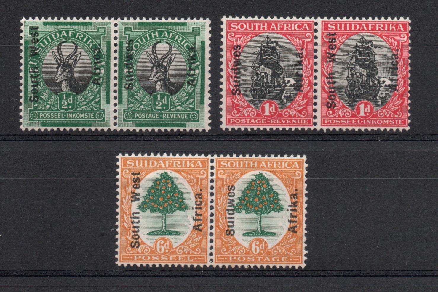 S.W.A. SG 45 OVERPRINT ON SOUTH AFRICA MNH