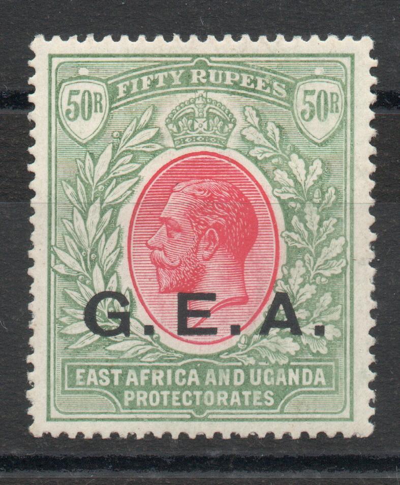 TANGANYIKA SG62 BRITISH OCCUPATION OF GERMAN EAST AFRICA FINE M/M