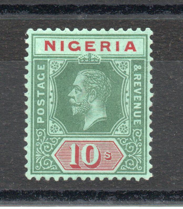 NIGERIA SG 11 10/- M/M