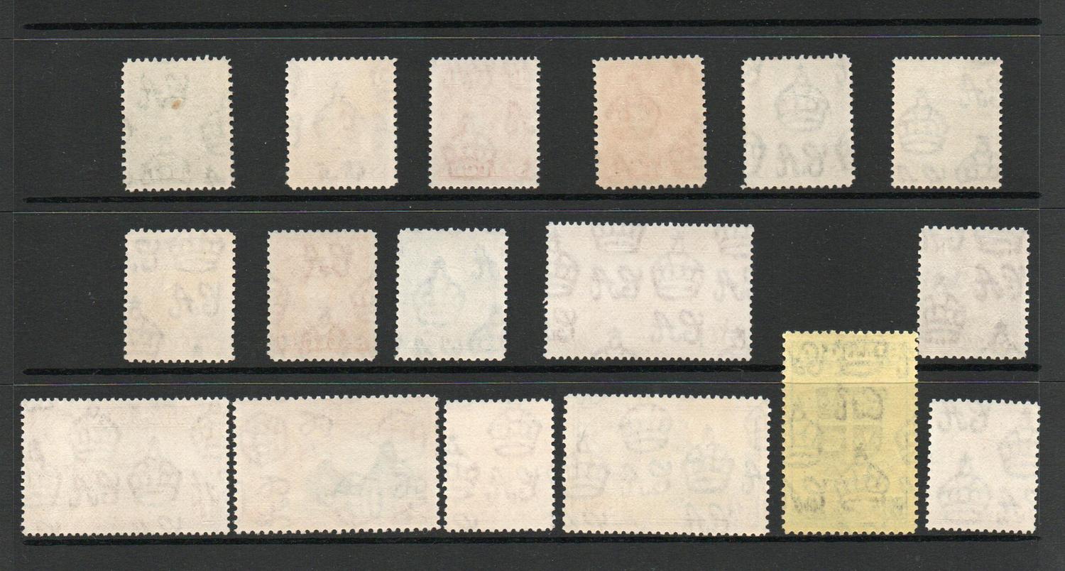 ST LUCIA SG 128-41 GV DEFINITIVES MNH