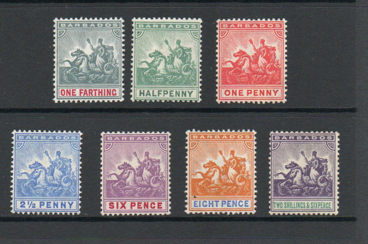 BARBADOS SG 135-41 SET M/M