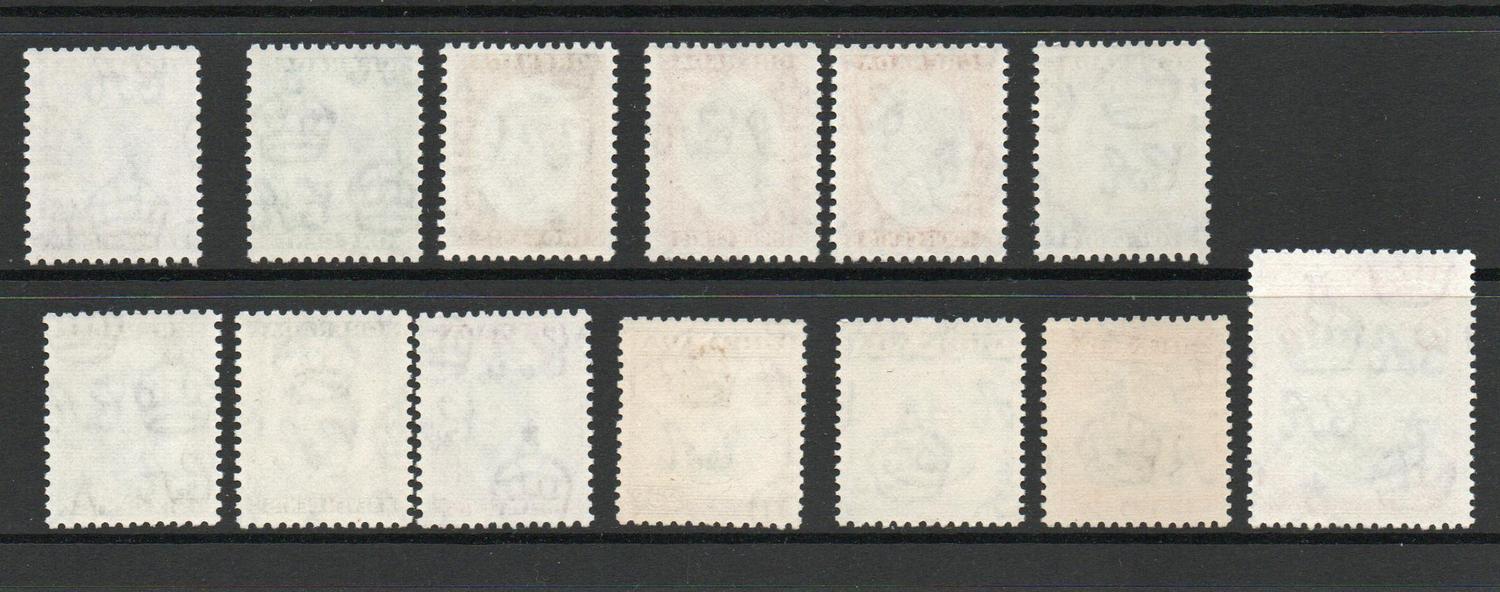 GRENADA SG 192-204 QEII DEFINITIVE SET MNH