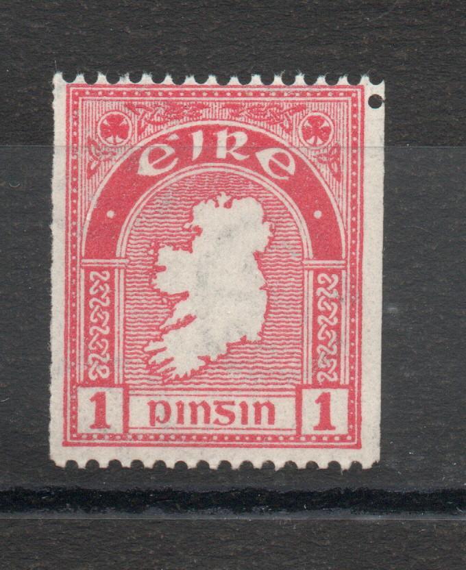 IRELAND SG 72b SINGLE PERF VARIETY AT TOP MNH