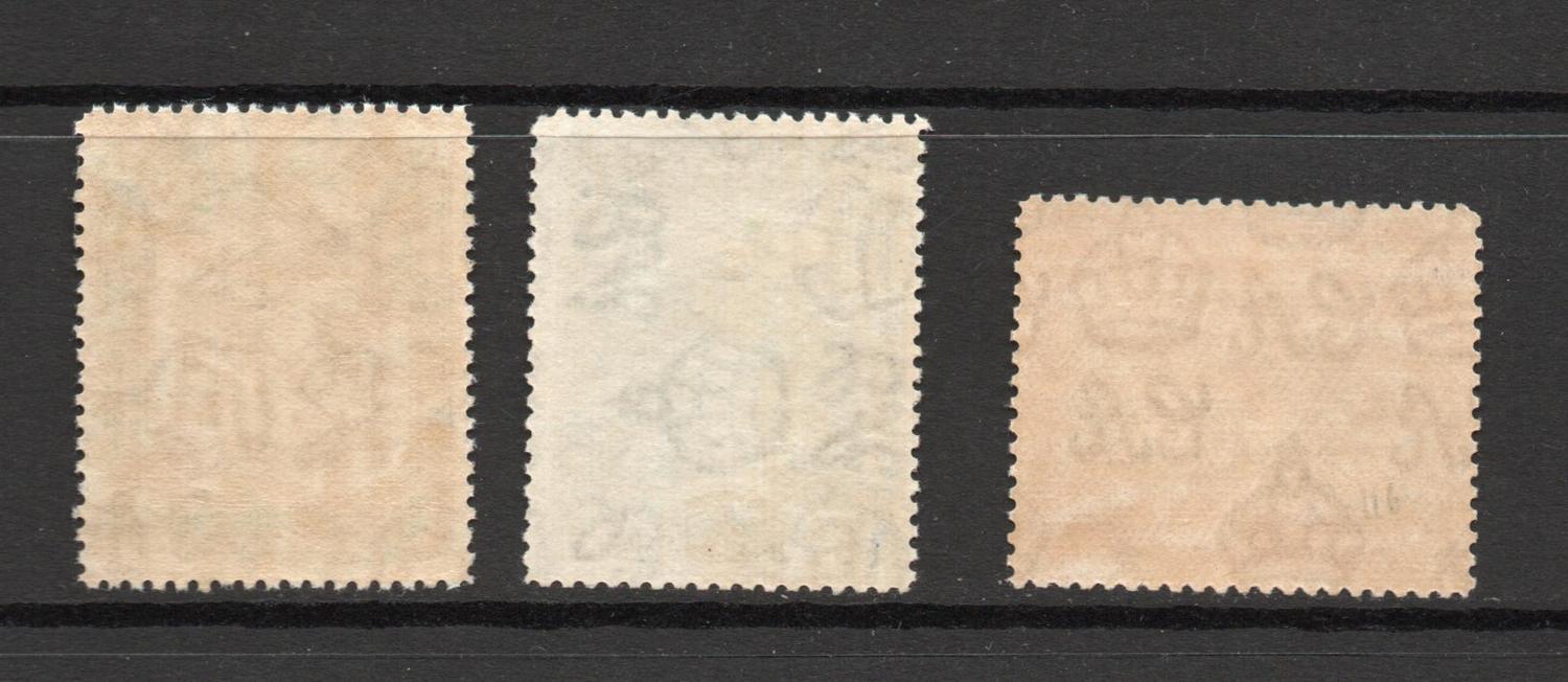 JAMAICA SG 111-13 VIEWS SET OF 3 M/M