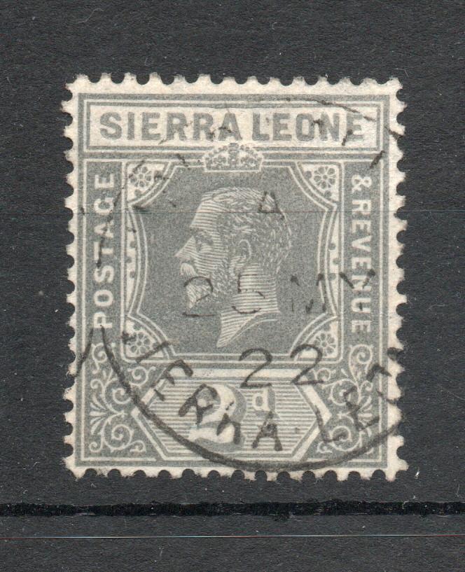 SIERRE LEONE SG 115w GV INVERTED WATERMARK VARIETY F/U