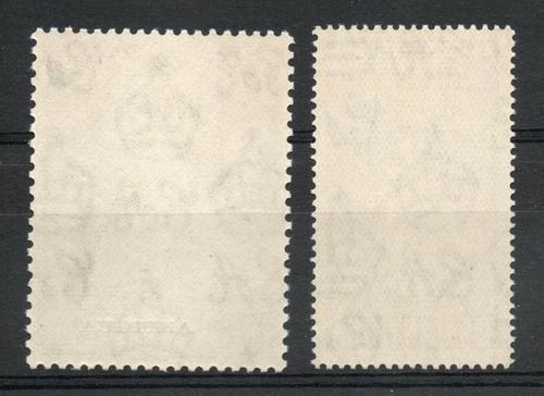 ANTIGUA SG 112-13 1948 ROYAL SILVER WEDDING PAIR MNH