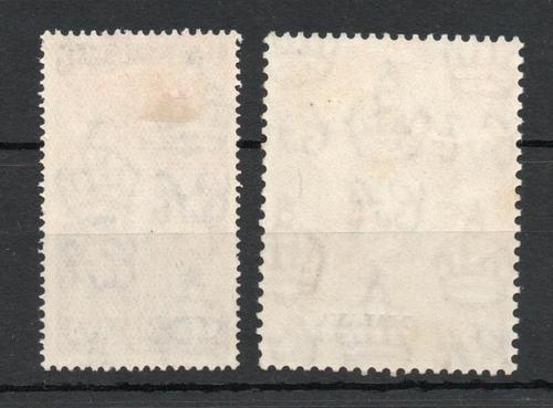 MALAYA PENANG SG 1-2 ROYAL SILVER WEDDING PAIR M/M