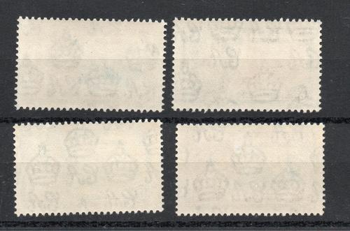 GIBRALTAR SG 114-17 GV SILVER JUBILEE MNH