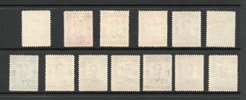 SOUTHERN RHODESIA SG 40-52 GVI SET M/M