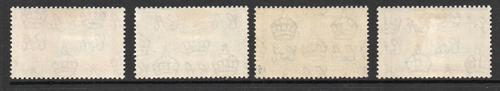 BARBADOS SG 241-4 GV SILVER JUBILEE M/M