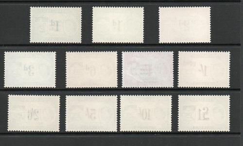 NYASALAND SG 188-198 Q E II DEFINITIVE SET MNH