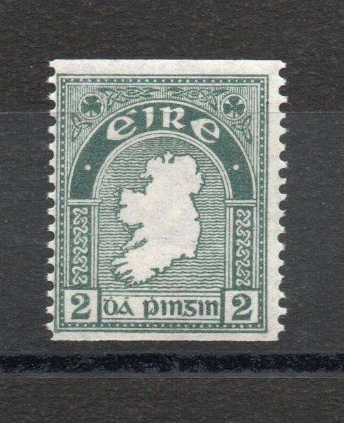 IRELAND COIL STAMP SG 74a IMPERF X PERF 14 MNHMNH