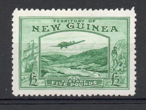 NEW GUINEA SG 205 BULOLO GOLDFIELD £5 M/M