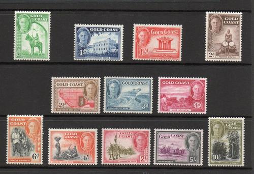 GOLD COAST SG 135-46 GVI DEFINITIVE SET M/M