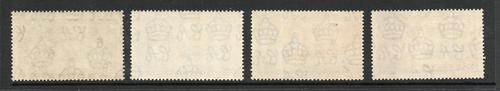 NORTHERN RHODESIA SG 18-21 GV SILVER JUBILEE MNH