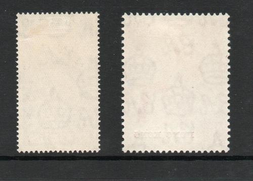 HONG KONG SG 171-2 GVI SILVER WEDDING PAIR M/M