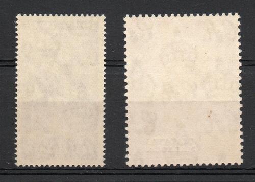 MALACCA STATE SG 1-12 SILVER WEDDING PAIR MNH