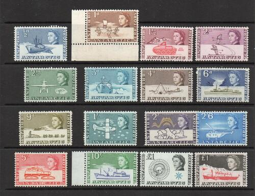BRITISH ANTARCTIC TERRITORY SG 1-15a. MNH