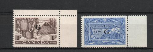 CANADA SG 0191 -2 OFFICAL PAIR MNH